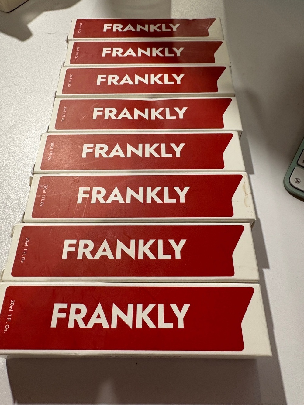 FRANKLY Lip Product Set - Red & White Packaging